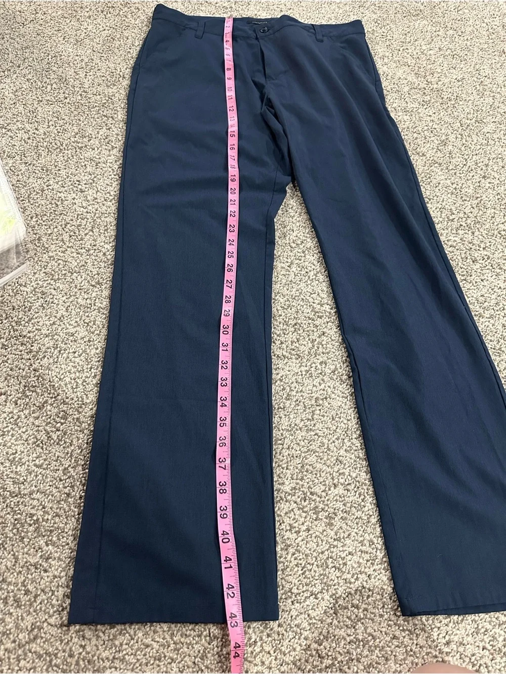 Travis Mathew Navy Blue Mens Dress Pants